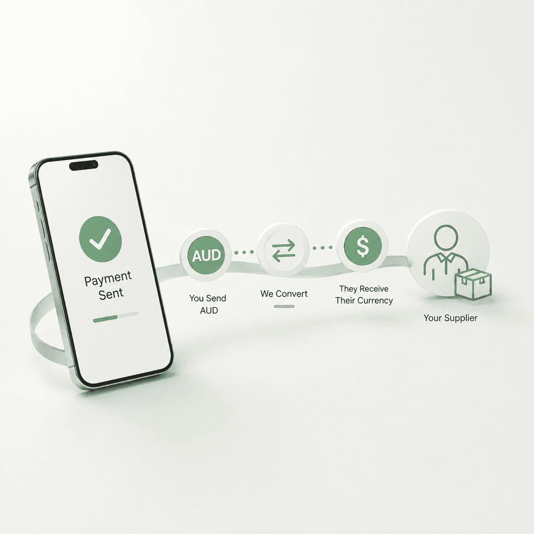 Transfer documents moving from instruction to an approved payout