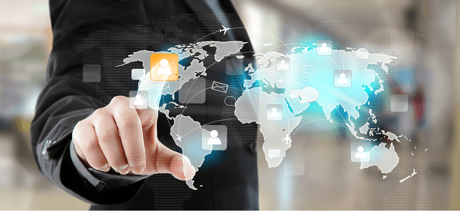 Business team managing global payments with ARMF