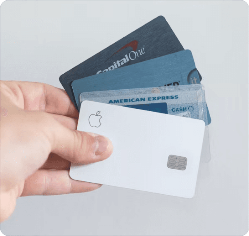 ARMF multi-currency wallet and credit card