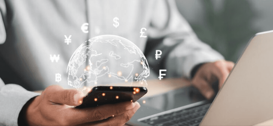 Person sending money internationally with ARMF